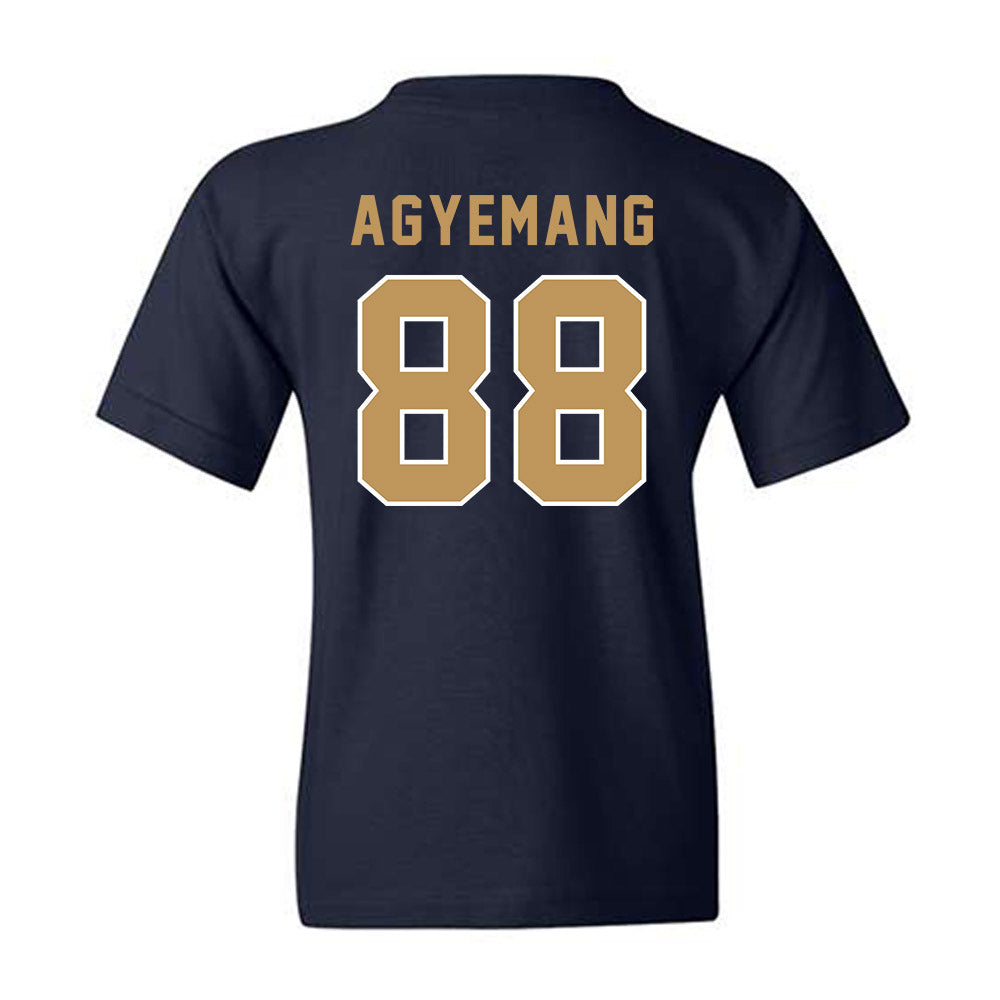 Georgia Tech - NCAA Football : Nathan Agyemang - Vintage Helmet Youth T-Shirt-1