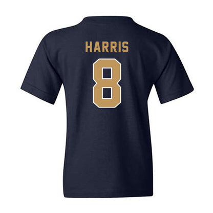 Georgia Tech - NCAA Football : Gavin Harris - Vintage Helmet Youth T-Shirt-1