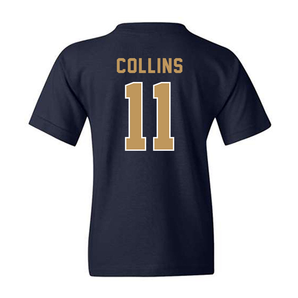 Georgia Tech - NCAA Football : Darnell Collins - Vintage Helmet Youth T-Shirt-1