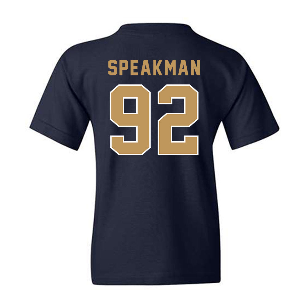 Georgia Tech - NCAA Football : Christian Speakman - Vintage Helmet Youth T-Shirt-1