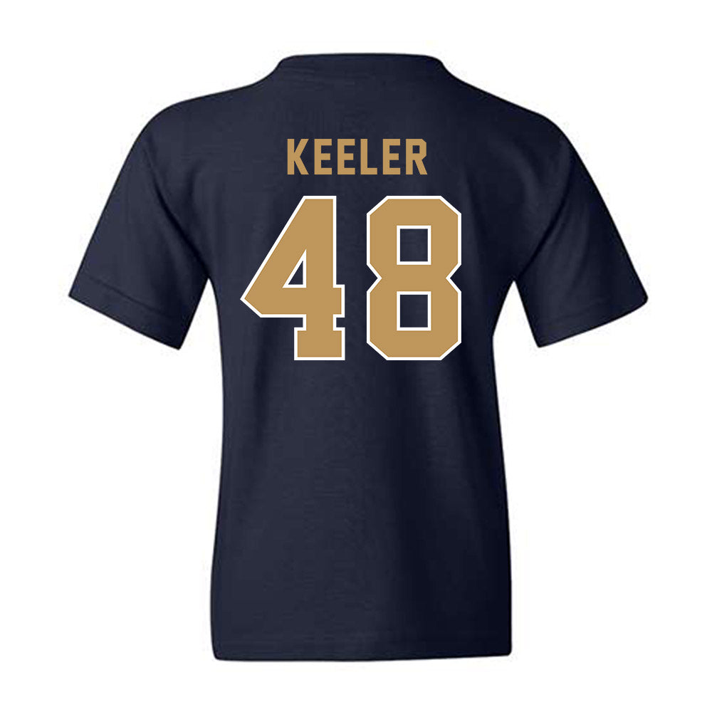 Georgia Tech - NCAA Football : Cal Keeler - Vintage Helmet Youth T-Shirt-1