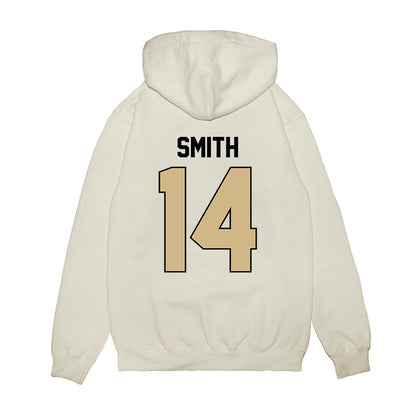 Purdue - NCAA Football : Emoni Smith - Vintage Helmet Premium Hooded Sweatshirt-1