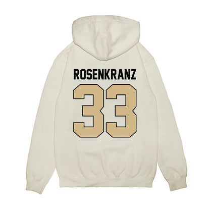 Purdue - NCAA Football : Quinn Rosenkranz - Vintage Helmet Premium Hooded Sweatshirt-1