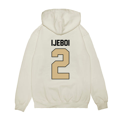 Purdue - NCAA Football : Fame Ijeboi - Vintage Helmet Premium Hooded Sweatshirt-1