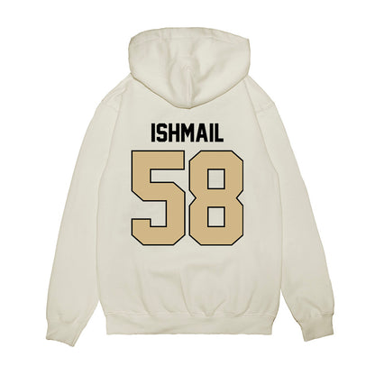 Purdue - NCAA Football : Breeon Ishmail - Vintage Helmet Premium Hooded Sweatshirt-1