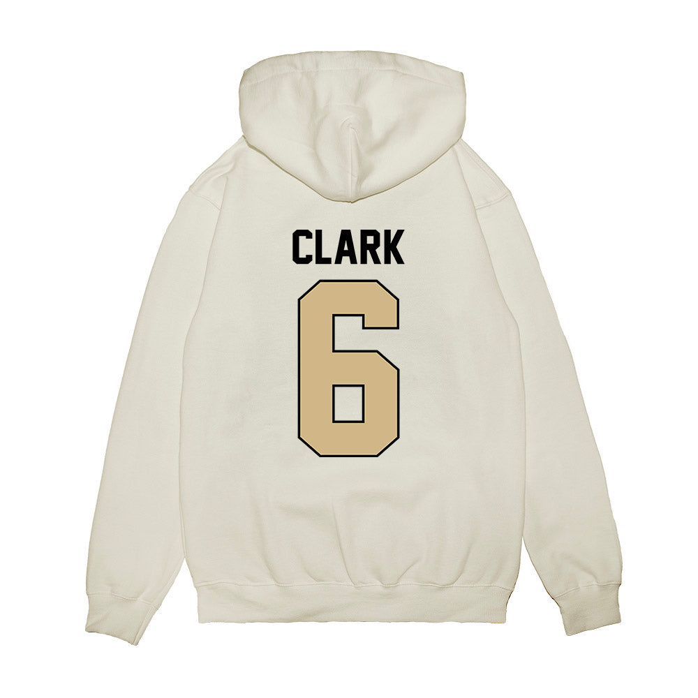 Purdue - NCAA Football : Mister Clark - Vintage Helmet Premium Hooded Sweatshirt-1