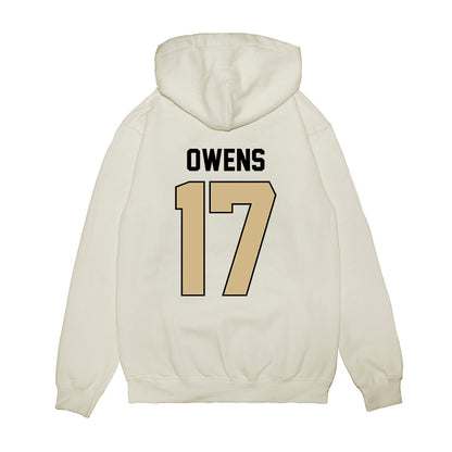 Purdue - NCAA Football : Bisi Owens - Vintage Helmet Premium Hooded Sweatshirt-1