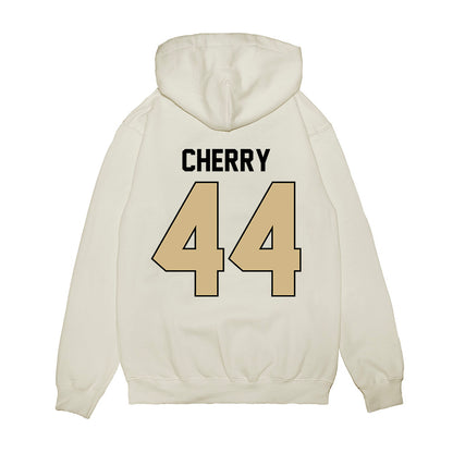 Purdue - NCAA Football : Kobe Cherry - Vintage Helmet Premium Hooded Sweatshirt-1