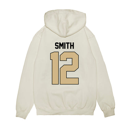 Purdue - NCAA Football : Corey Smith - Vintage Helmet Premium Hooded Sweatshirt-1