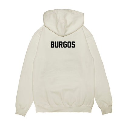Purdue - NCAA Football : Keyshawn Burgos - Vintage Helmet Premium Hooded Sweatshirt-1