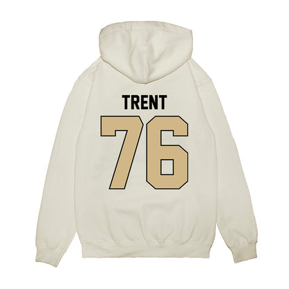 Purdue - NCAA Football : Ethan Trent - Vintage Helmet Premium Hooded Sweatshirt-1