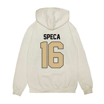 Purdue - NCAA Football : Anthony Speca - Vintage Helmet Premium Hooded Sweatshirt-1