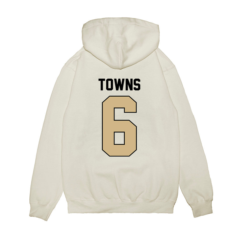 Purdue - NCAA Football : Armari Towns - Vintage Helmet Premium Hooded Sweatshirt-1