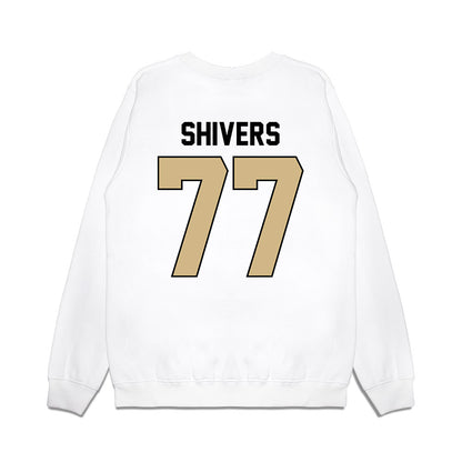 Purdue - NCAA Football : Jatavius Shivers - Vintage Helmet Premium Crewneck Sweatshirt-1
