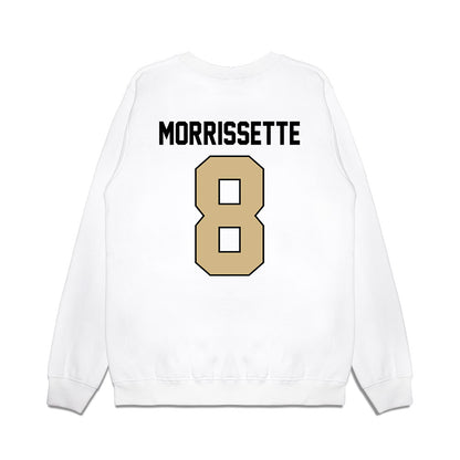 Purdue - NCAA Football : Denylon Morrissette - Vintage Helmet Premium Crewneck Sweatshirt-1