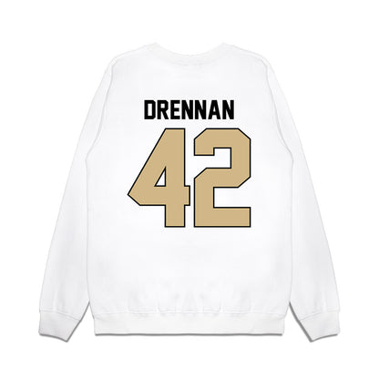 Purdue - NCAA Football : Dylan Drennan - Vintage Helmet Premium Crewneck Sweatshirt-1