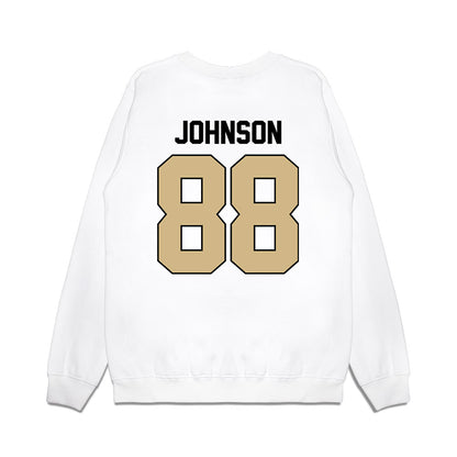 Purdue - NCAA Football : Jojo Johnson - Vintage Helmet Premium Crewneck Sweatshirt-1