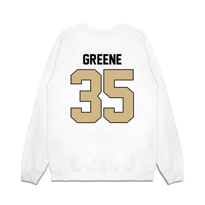 Purdue - NCAA Football : DJ Greene - Vintage Helmet Premium Crewneck Sweatshirt-1