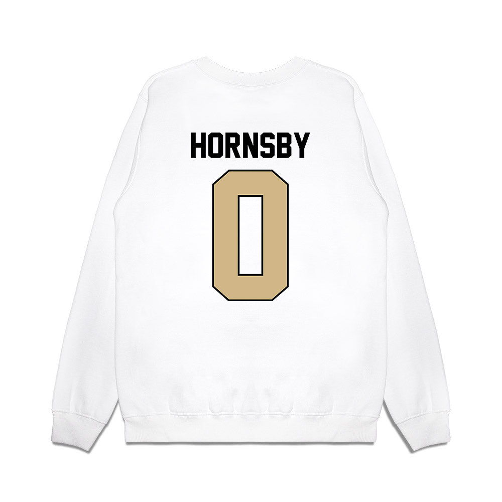 Purdue - NCAA Football : Jaylan Hornsby - Vintage Helmet Premium Crewneck Sweatshirt-1
