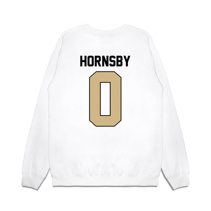 Purdue - NCAA Football : Jaylan Hornsby - Vintage Helmet Premium Crewneck Sweatshirt-1