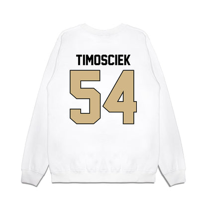 Purdue - NCAA Football : Hayden Timosciek - Vintage Helmet Premium Crewneck Sweatshirt-1