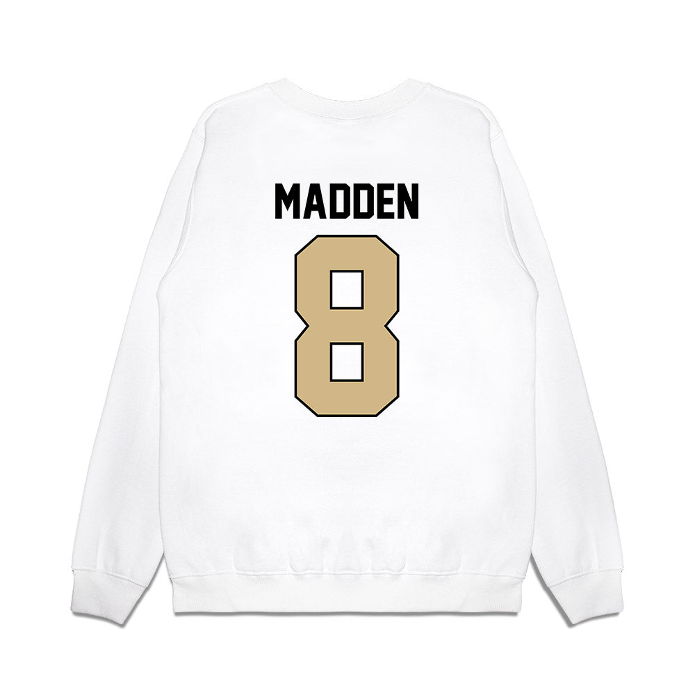 Purdue - NCAA Football : Cj Madden - Vintage Helmet Premium Crewneck Sweatshirt-1