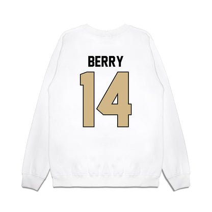 Purdue - NCAA Football : Corin Berry - Vintage Helmet Premium Crewneck Sweatshirt-1