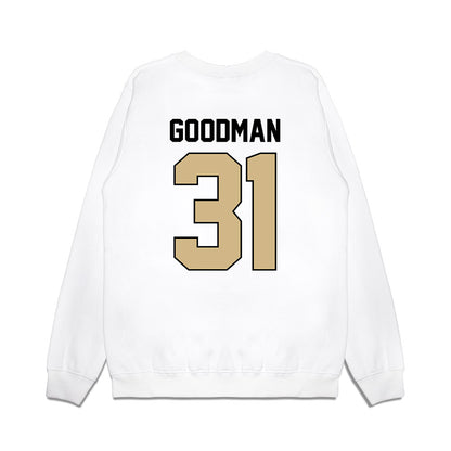 Purdue - NCAA Football : Finn Goodman - Vintage Helmet Premium Crewneck Sweatshirt-1