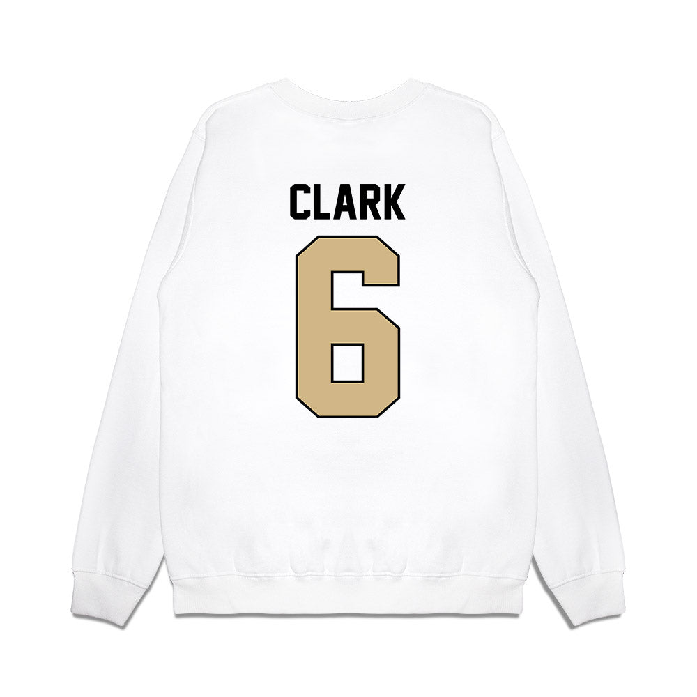 Purdue - NCAA Football : Mister Clark - Vintage Helmet Premium Crewneck Sweatshirt-1