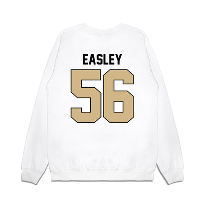 Purdue - NCAA Football : Marques Easley - Vintage Helmet Premium Crewneck Sweatshirt-1