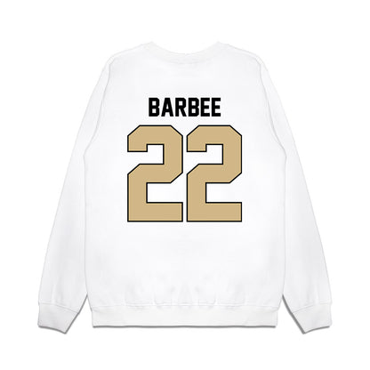 Purdue - NCAA Football : Maxwell Barbee - Vintage Helmet Premium Crewneck Sweatshirt-1