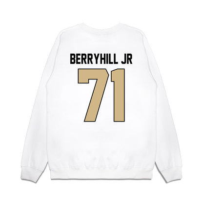 Purdue - NCAA Football : Terrell Berryhill jr - Vintage Helmet Premium Crewneck Sweatshirt-1