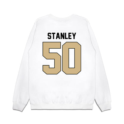 Purdue - NCAA Football : Boaz Stanley - Vintage Helmet Premium Crewneck Sweatshirt-1