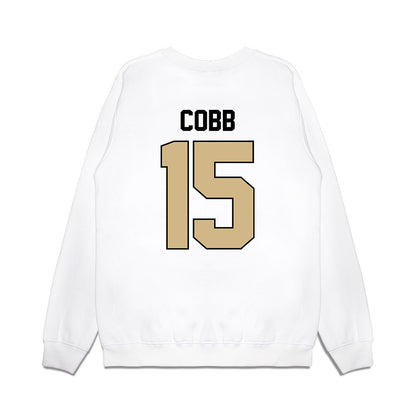 Purdue - NCAA Football : Vinaz Cobb - Vintage Helmet Premium Crewneck Sweatshirt-1
