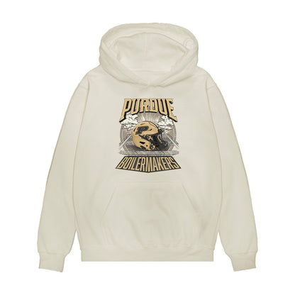 Purdue - NCAA Football : Jesse Watson V - Vintage Helmet Premium Hooded Sweatshirt-0