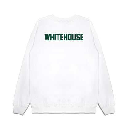 Miami - NCAA Football : Jack Whitehouse - Vintage Helmet Premium Crewneck Sweatshirt-1
