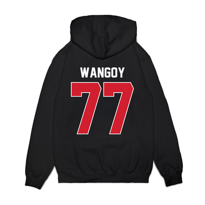 Ole Miss - NCAA Football : Enoch Wangoy - Vintage Helmet Premium Hooded Sweatshirt-1