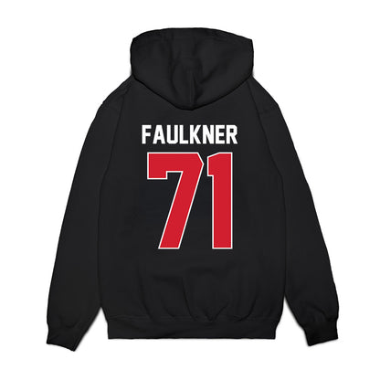 Ole Miss - NCAA Football : Emanuel Faulkner - Vintage Helmet Premium Hooded Sweatshirt-1