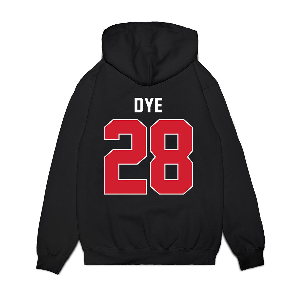 Ole Miss - NCAA Football : Joshua Dye - Vintage Helmet Premium Hooded Sweatshirt-1