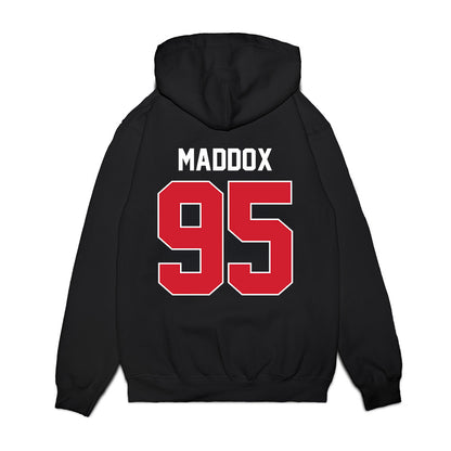 Ole Miss - NCAA Football : Andrew Maddox - Vintage Helmet Premium Hooded Sweatshirt-1