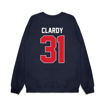 Ole Miss - NCAA Football : Ladarian Clardy - Vintage Helmet Premium Crewneck Sweatshirt-1