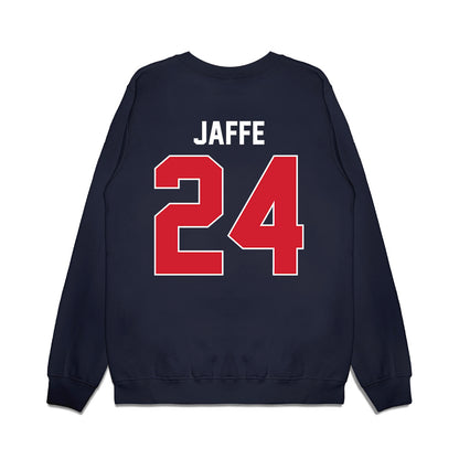 Ole Miss - NCAA Football : Andy Jaffe - Vintage Helmet Premium Crewneck Sweatshirt-1