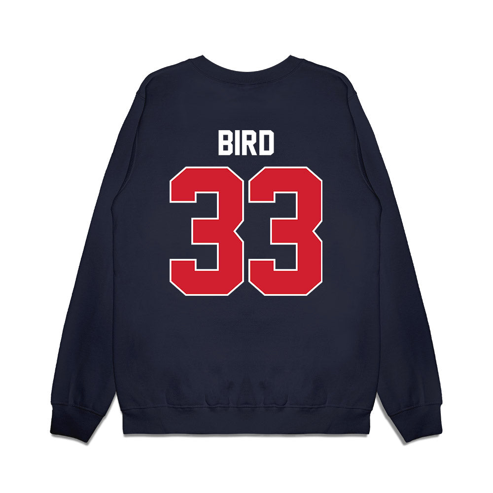Ole Miss - NCAA Football : Oscar Bird - Vintage Helmet Premium Crewneck Sweatshirt-1