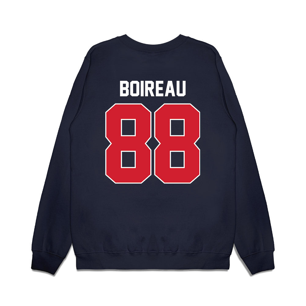 Ole Miss - NCAA Football : Michai Boireau - Vintage Helmet Premium Crewneck Sweatshirt-1