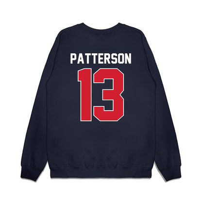 Ole Miss - NCAA Football : Jack Patterson - Vintage Helmet Premium Crewneck Sweatshirt-1