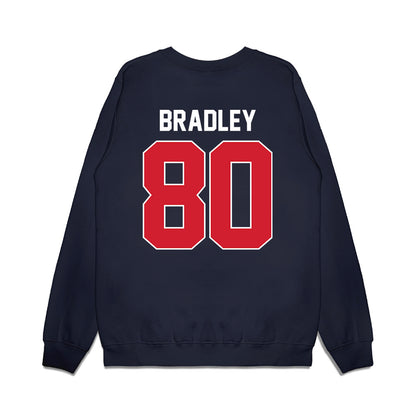 Ole Miss - NCAA Football : Hayden Bradley - Vintage Helmet Premium Crewneck Sweatshirt-1