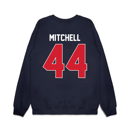 Ole Miss - NCAA Football : Tony Mitchell - Vintage Helmet Premium Crewneck Sweatshirt-1
