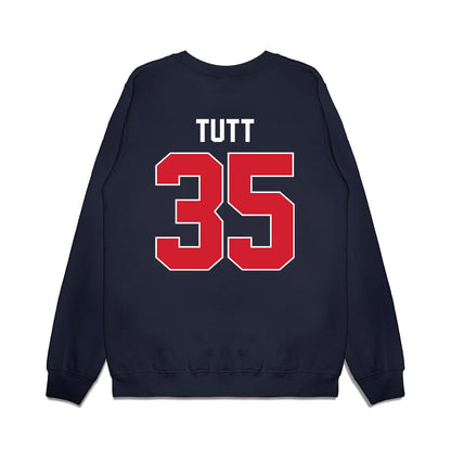 Ole Miss - NCAA Football : Craig Tutt - Vintage Helmet Premium Crewneck Sweatshirt-1