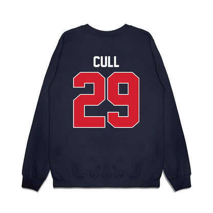Ole Miss - NCAA Football : Nick Cull - Vintage Helmet Premium Crewneck Sweatshirt-1