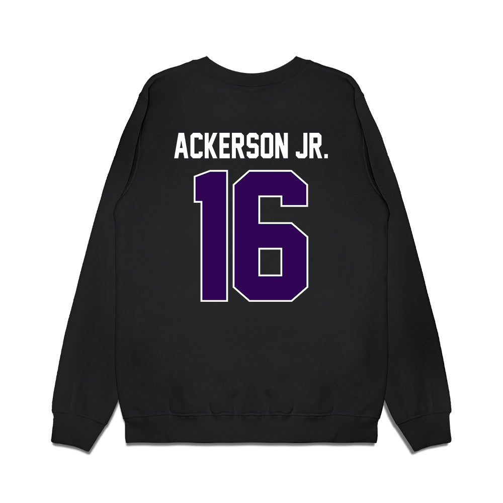 Kansas State - NCAA Football : Dj Ackerson Jr. - Vintage Helmet Premium Crewneck Sweatshirt-1